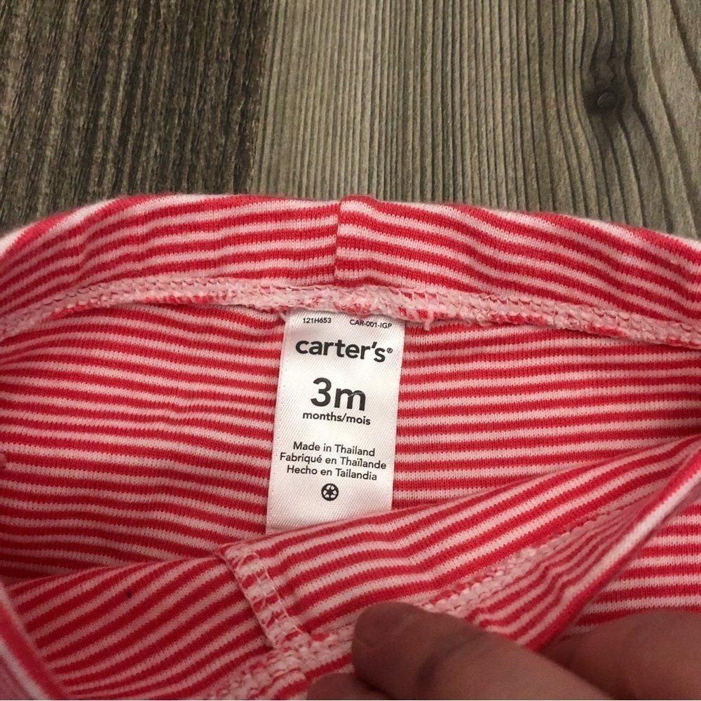 Carters‎ valentines day red leggings baby girl bundle 3m - Picture 6 of 8